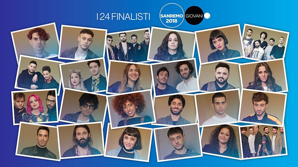 I 24 finalisti di Sanremo Giovani Sanremo Rai